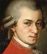 antonin dvorak wolfgang amadeus mozart, painted nearly three decades after his death by barbara krafft oil painting reproduction